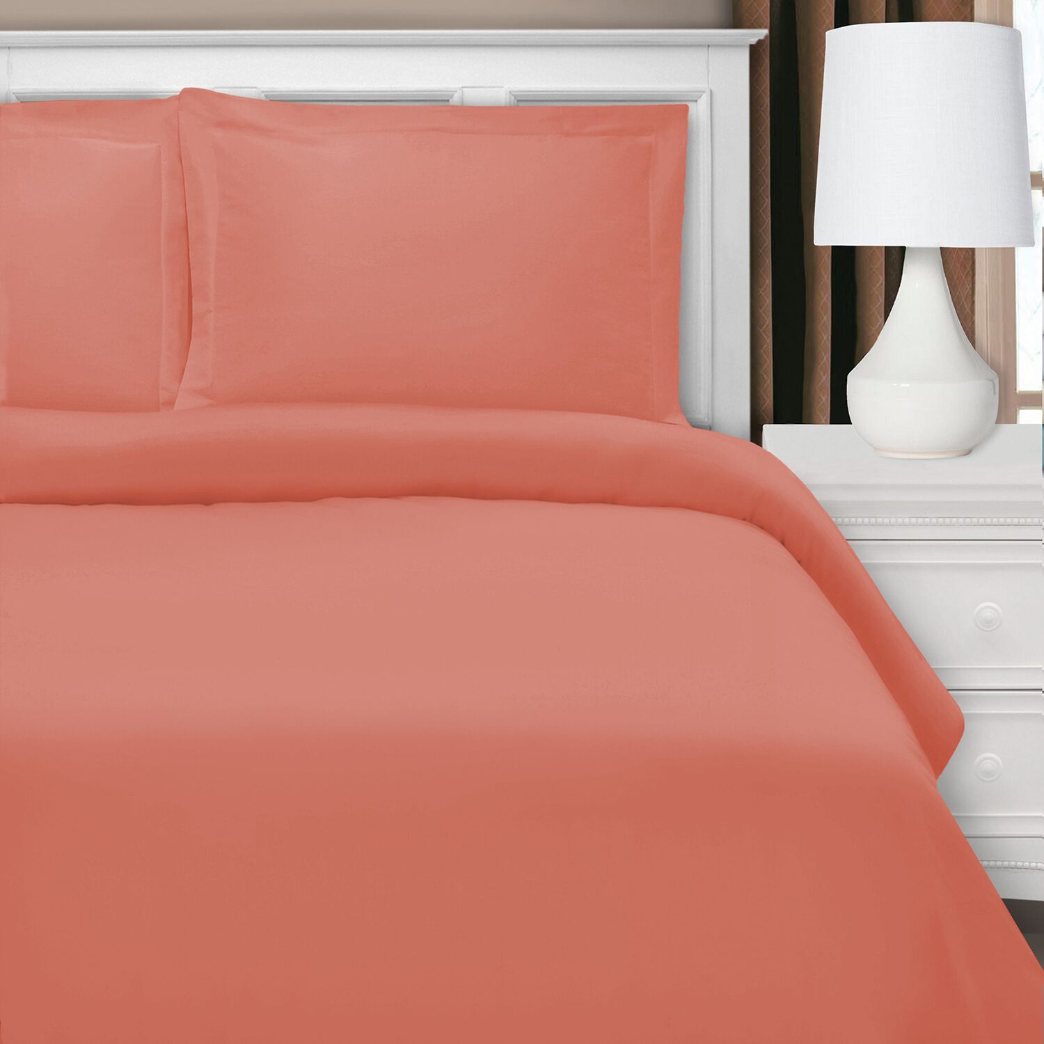 SUPERIOR® Cotton Rich Blend 1200tc Heavyweight Reversible Duvet Cover