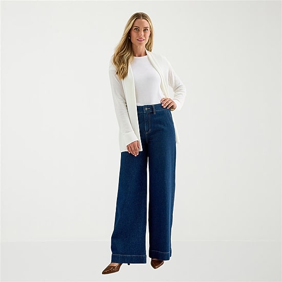 Liz Claiborne Womens Long Sleeve Layered Sweater