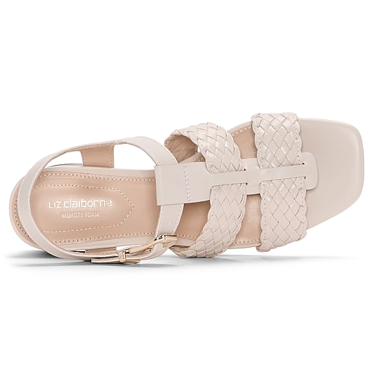 Liz Claiborne Womens Clegan Heeled Sandals