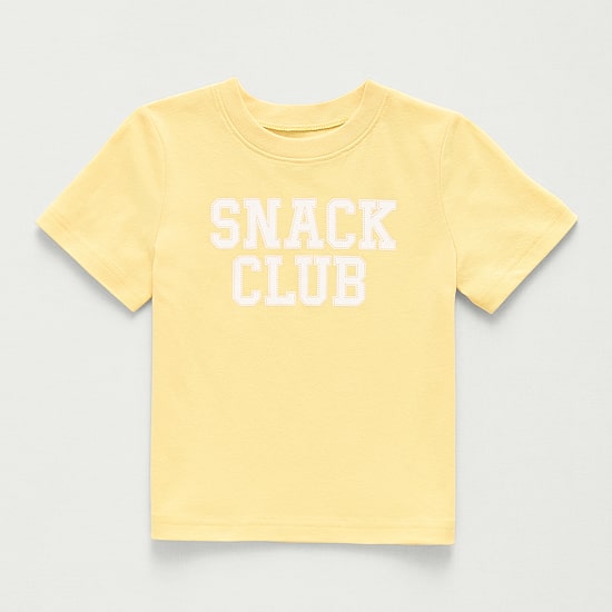 Okie Dokie Toddler & Little Boys Crew Neck Short Sleeve Regular Fit Graphic T-Shirt