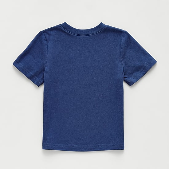 Okie Dokie Toddler & Little Boys Crew Neck Short Sleeve Regular Fit Graphic T-Shirt