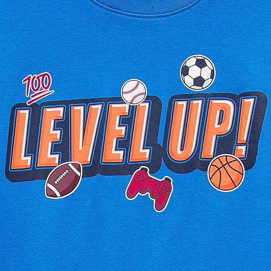 Xersion Little & Big Kid Boys Crew Neck Short Sleeve Regular Fit Graphic T-Shirt
