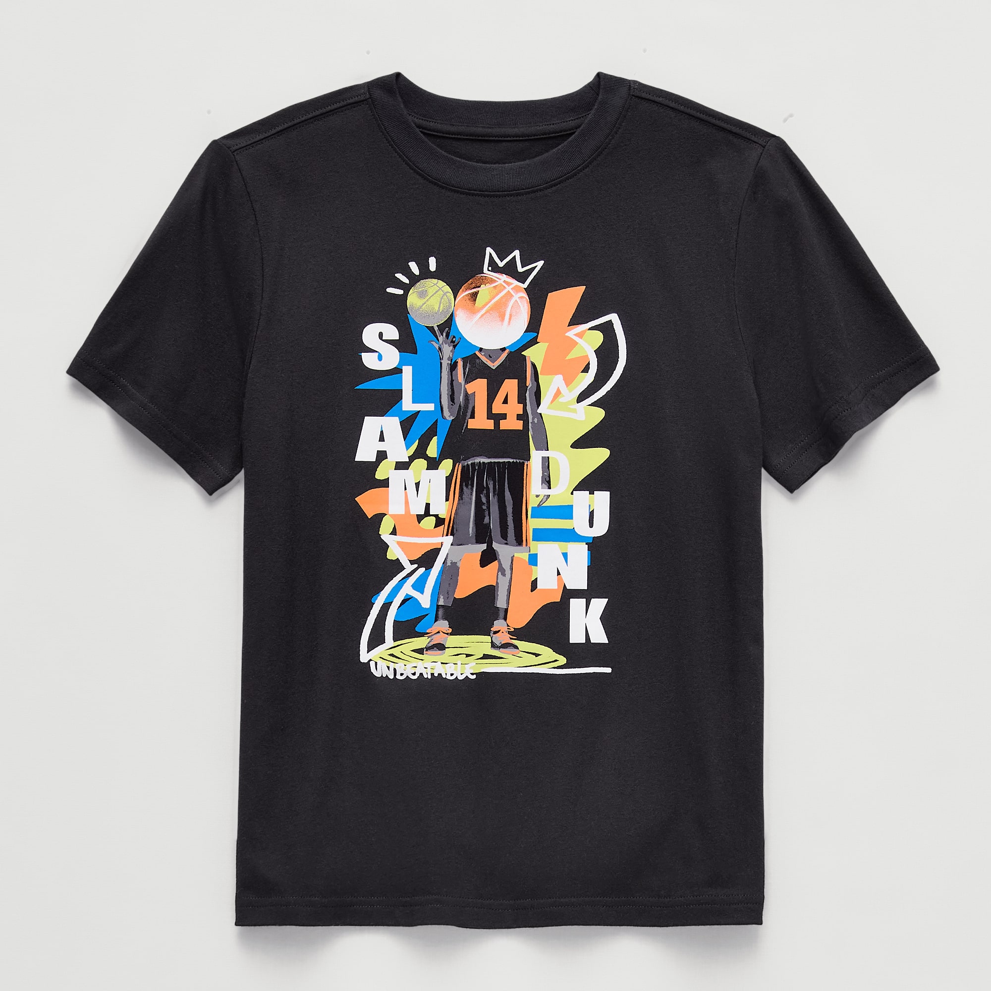 Xersion Little & Big Kid Boys Crew Neck Short Sleeve Regular Fit Graphic T-Shirt