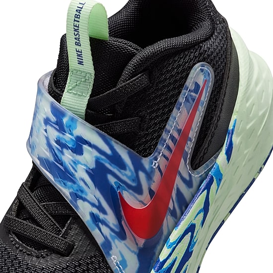 Nike Team Hustle D 12 Se Glitch Little Kid Unisex Basketball Shoes