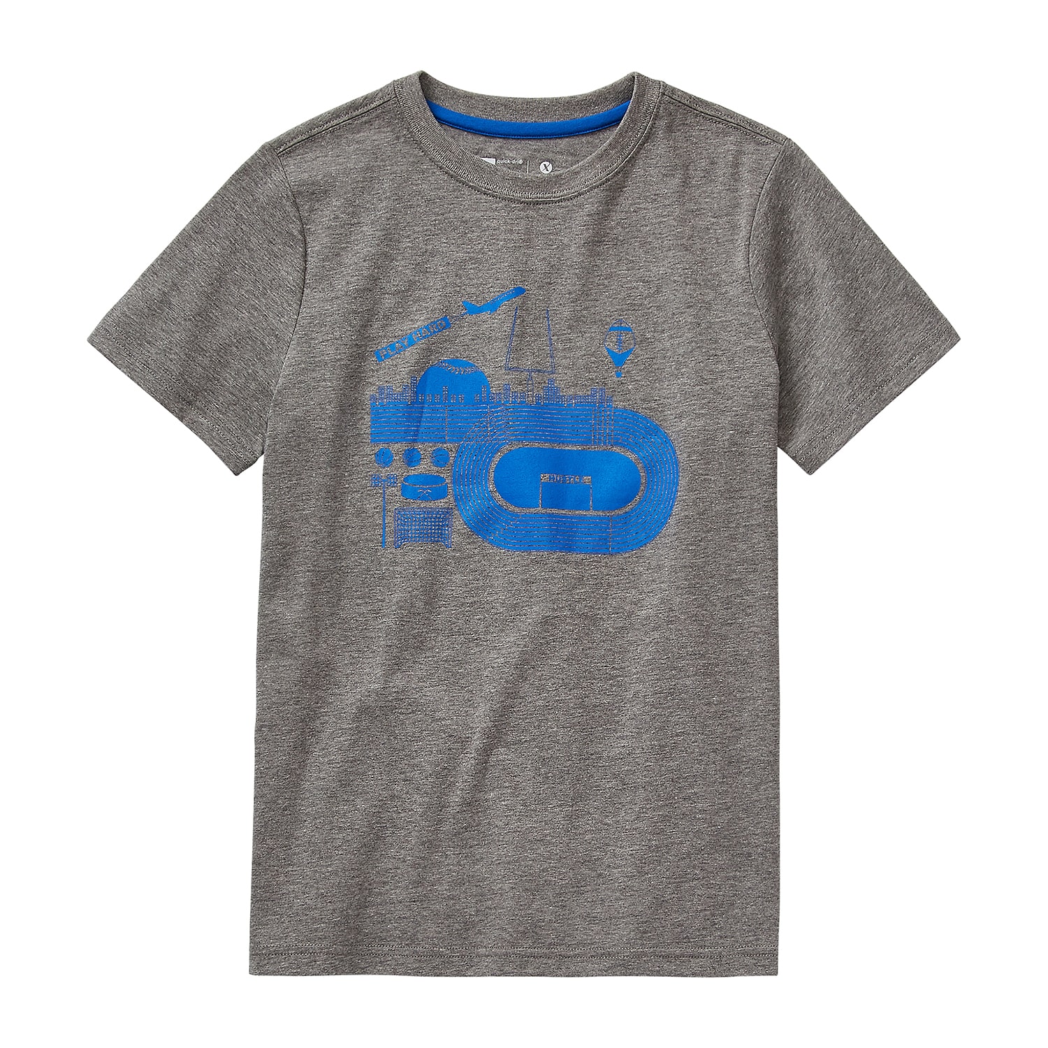 Xersion Little & Big Kid Boys Crew Neck Short Sleeve Regular Fit Graphic T-Shirt