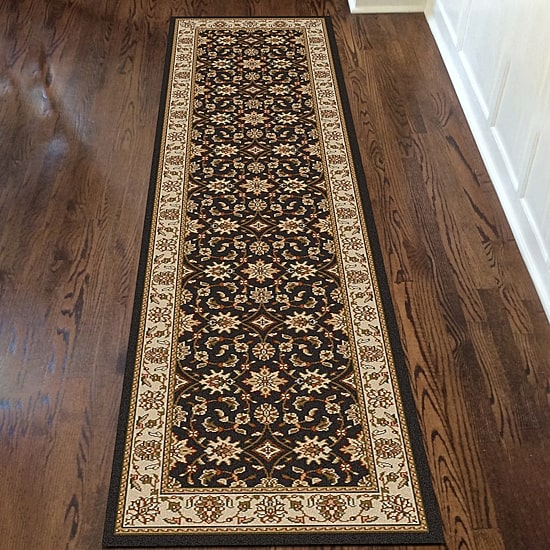 Radici Como Kashan Traditional Oriental Indoor Rectangular Accent Rug