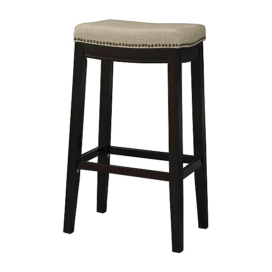 HAMPTON FABRIC TOP BARSTOOL