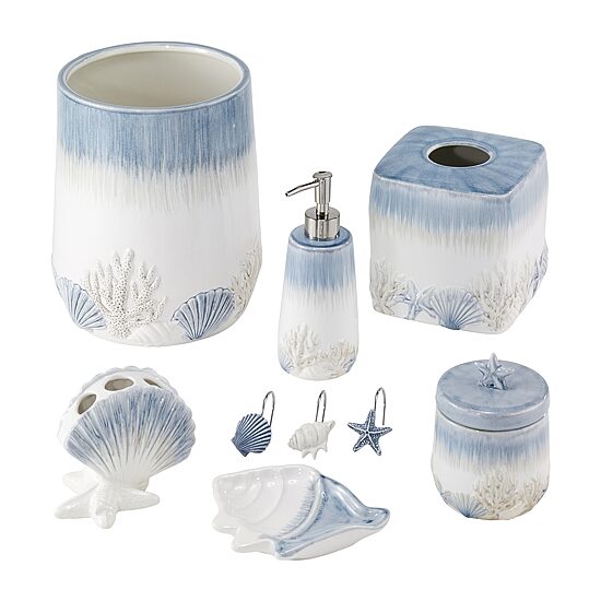 Avanti Abstract Coastal Toothbrush Holder