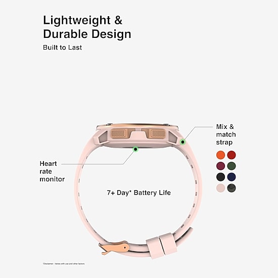 Itouch Explorer Womens Multi-Function Digital Pink Smart Watch 500228r-51-C12