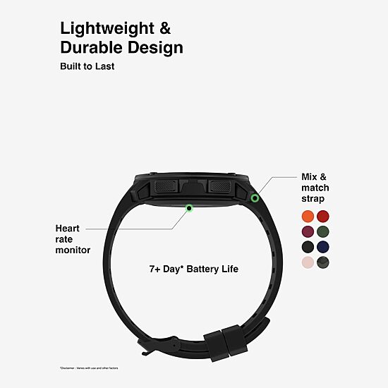 Itouch Explorer Unisex Adult Multi-Function Digital Black Smart Watch 500229b-51-G02