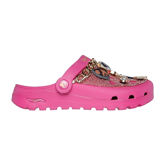 Skechers Snoop Arch Fit Footsteps Rolling N Gold Womens Round Closed Toe Clogs