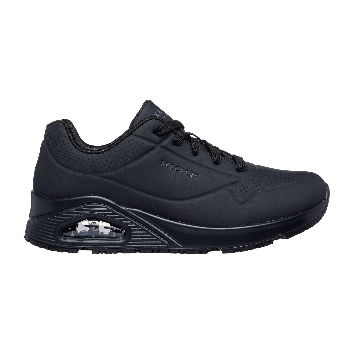 Skechers Uno Slip Resistant Womens Round Work Shoes