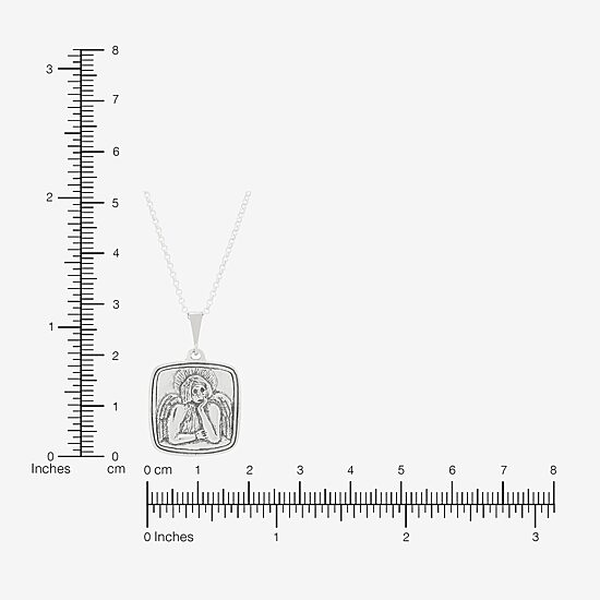 Silpada Womens Sterling Silver Square 18 Inch Pendant Necklace