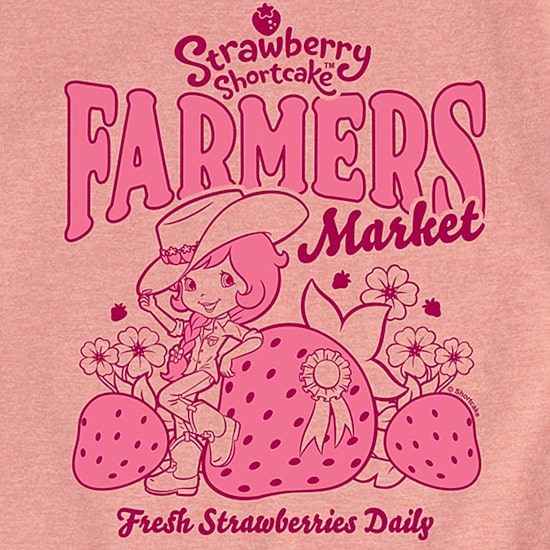 Strawberry Shortcake Big Kid Girls Crew Neck Short Sleeve T-Shirt