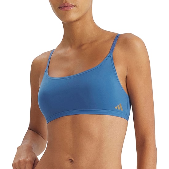 Adidas Micro Bodyfit Padded Scoop Bralette-4A0460