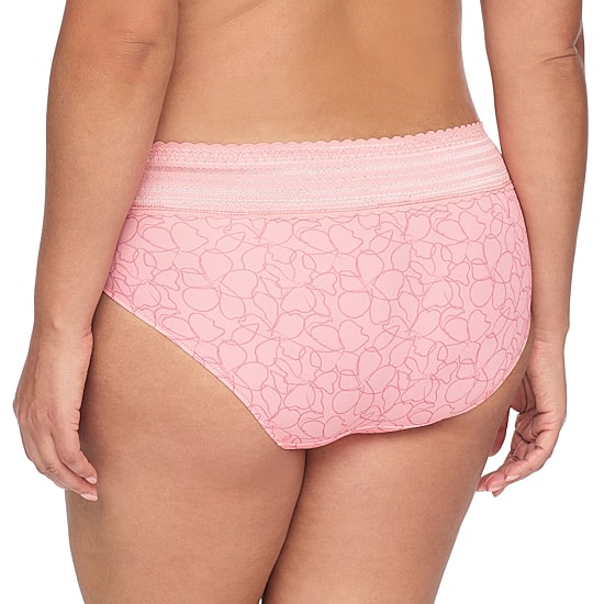 Warners® No Pinching, No Problems® Dig-Free Comfort Waist with Lace Microfiber Hipster 5609J