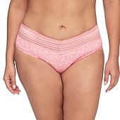 Warners® No Pinching, No Problems® Dig-Free Comfort Waist with Lace Microfiber Hipster 5609J