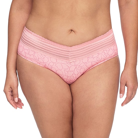 Warners® No Pinching, No Problems® Dig-Free Comfort Waist with Lace Microfiber Hipster 5609J