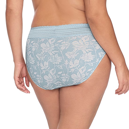Warners® No Pinching No Problems® DigFree Comfort Waist with Lace Microfiber Hi-Cut 5109J