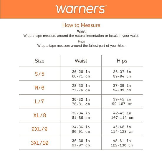 Warners® No Pinching No Problems® DigFree Comfort Waist with Lace Microfiber Hi-Cut 5109J