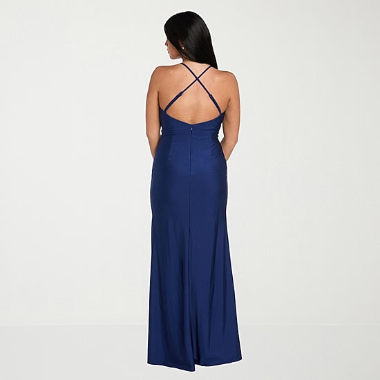 Morgan & Co. Womens Juniors Sweetheart Neck Sleeveless Bodycon Dress