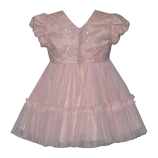 Bonnie Jean Baby Girls Short Sleeve A-Line Dress