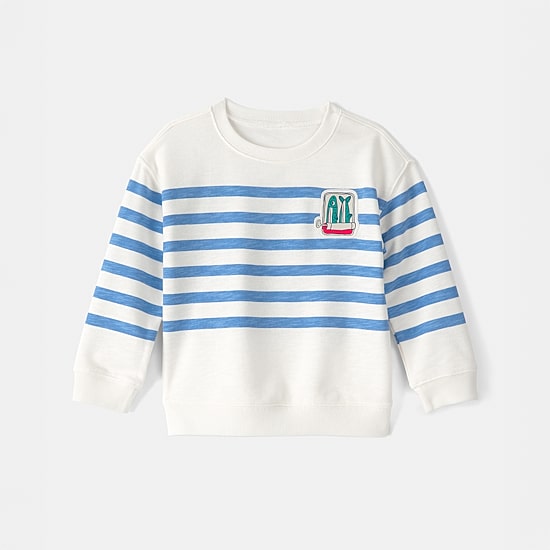 Carter's Toddler Boys Round Neck Long Sleeve T-Shirt