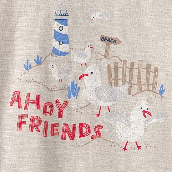 Carter's Ahoy Friends Toddler Boys 2-pc. Short Set
