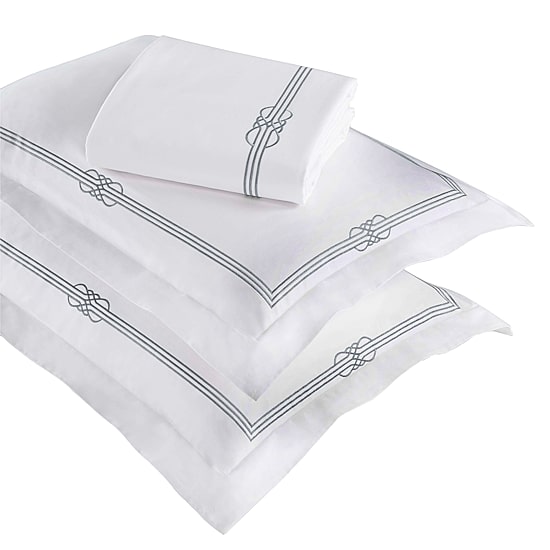 SUPERIOR® Moonlawn Cotton Embroidered Floral Duvet Cover