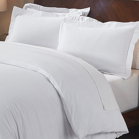 SUPERIOR® Rome Cotton Geometric Warm Reversible Duvet Cover
