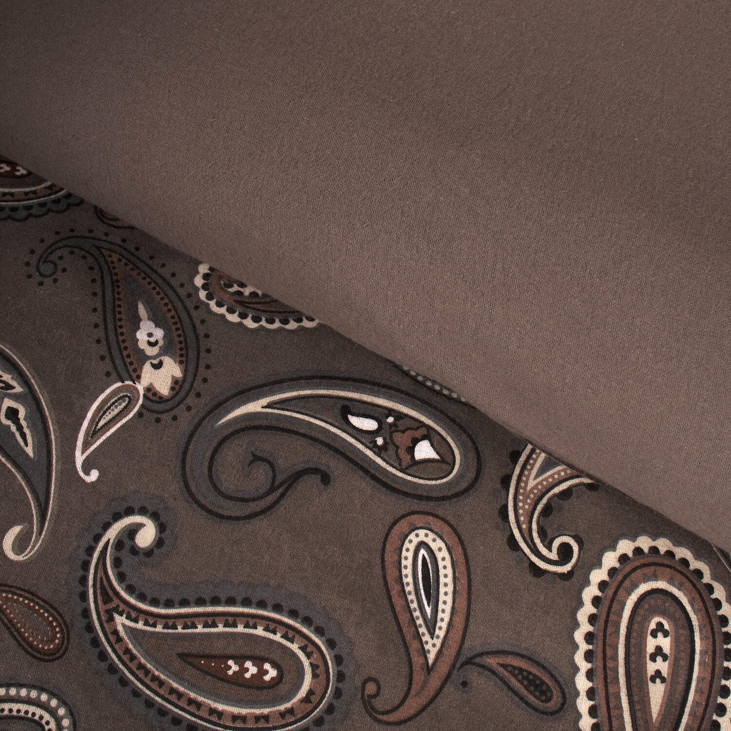 SUPERIOR® Paisley Cotton Warm Winter Reversible Duvet Cover