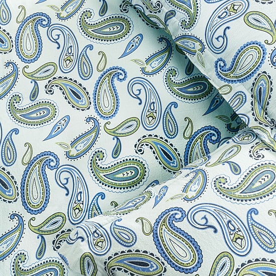 SUPERIOR® Paisley Cotton Warm Winter Reversible Duvet Cover