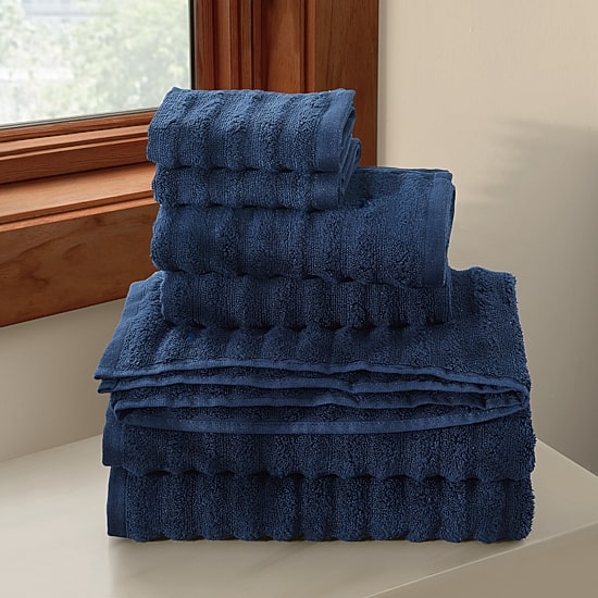 Royal Velvet Textured Towel 6-pc. Bath Towel Set