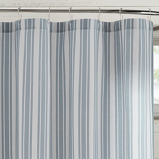 The Farmhouse By Rachel Ashwell Wide Ticking Stripe Shower Curtain