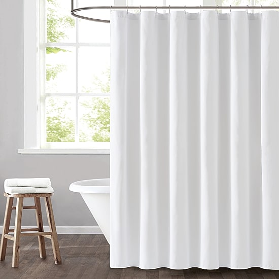 Truly Soft Everyday Solid Shower Curtain
