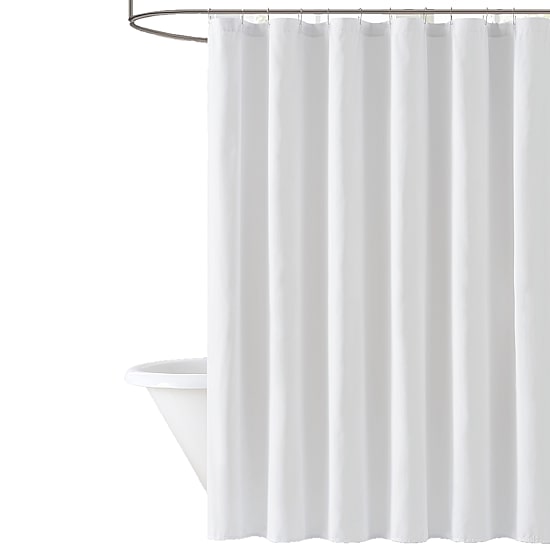 Truly Soft Everyday Solid Shower Curtain