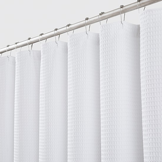 Cannon Heritage Cotton Waffle Shower Curtain