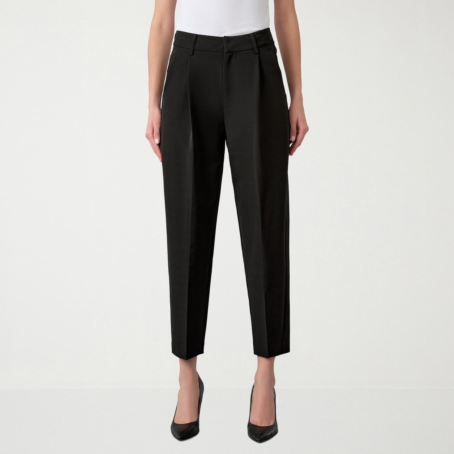 RM Rebecca Minkoff Womens Tapered High Rise Ankle Pant