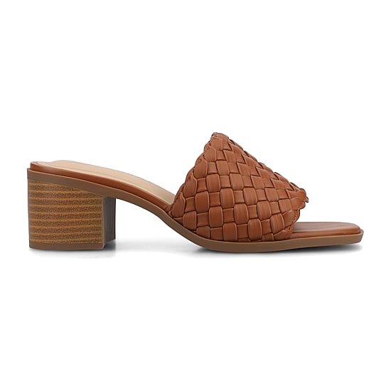 Journee Collection Fylicia Womens Round Mules