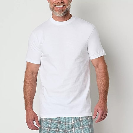 Stafford Dry + Cool Breathable Mesh Mens 4 Pack Short Sleeve Crew
