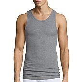 Stafford Super Soft Cotton Mens Round Neck Sleeveless 4 Pack Tank