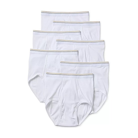 Stafford Cotton Full Cut Bonus Pack Mens 7 Pack Briefs 302865