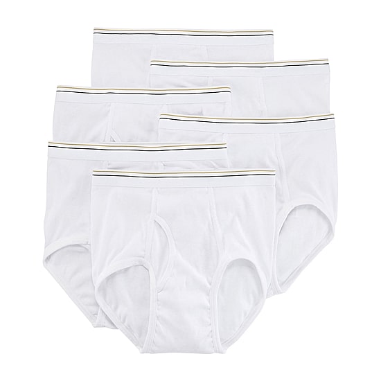 Stafford Cotton Full Cut Mens 6 Pack Briefs 302852