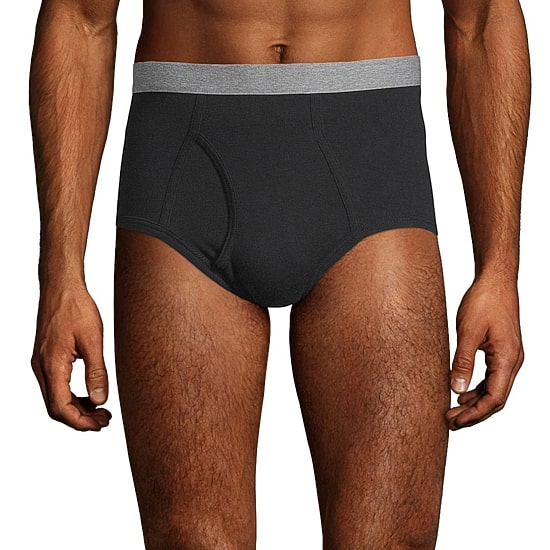 Stafford Dry + Cool Full-Cut Mens Big 6 Pack Briefs 302872