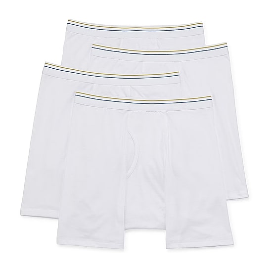 Stafford Dry + Cool Mens Big 4 Pack Boxer Briefs 302869