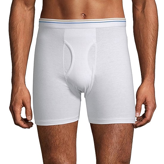 Stafford Dry + Cool Mens Big 4 Pack Boxer Briefs 302869