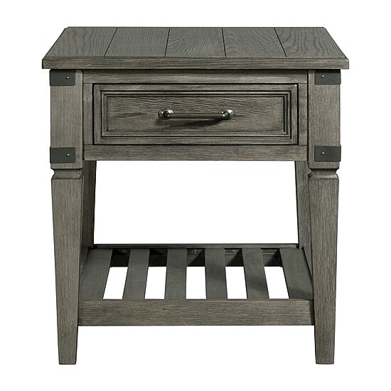 Intercon Incorporated Foundry Living Room Collection 1-Drawer End Table