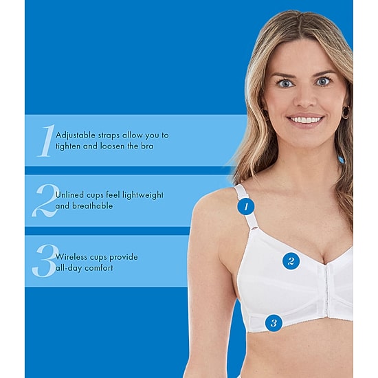 Bestform Unlined Wireless Cotton Bra - 5006770