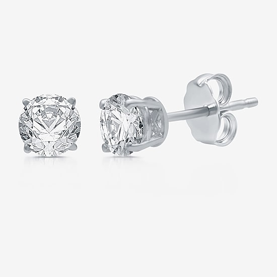 Ever Star 1 1/4 CT. T.W. Lab-Grown (G / SI1-SI2) Diamond 10K or 14K Gold Round Stud Earrings