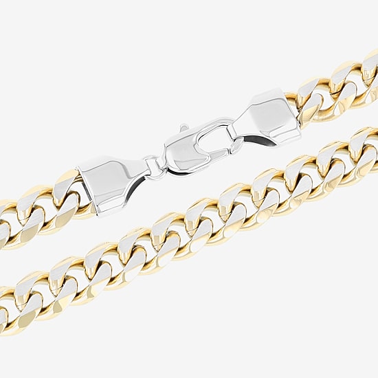 Mens Stainless Steel 24 Inch Curb Chain Necklace
